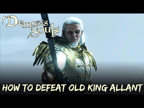 Demon's Souls PS5 - How to Defeat Old King Allant (Boss Guide) [4K HDR]