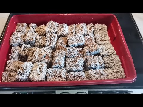 How to make Coconut cubes/Kokosove kocke