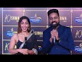 Actress Reba Monica Shares Her Funny Relaxation Techniques To RJ Mike At SIIMA Red Carpet