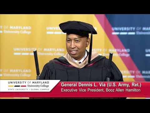 UMUC Commencement Keynote: General Dennis L. Via - Saturday Morning, Dec. 15, 2018