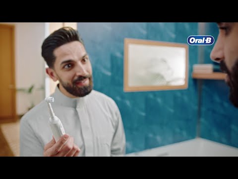 Procter Gamble „Oral-B Pulsonic dantų šepetėlio antgaliai, Jautrus“, 4 vnt., Balta, 3 mėn., „Oral-B“, Dėžutė video