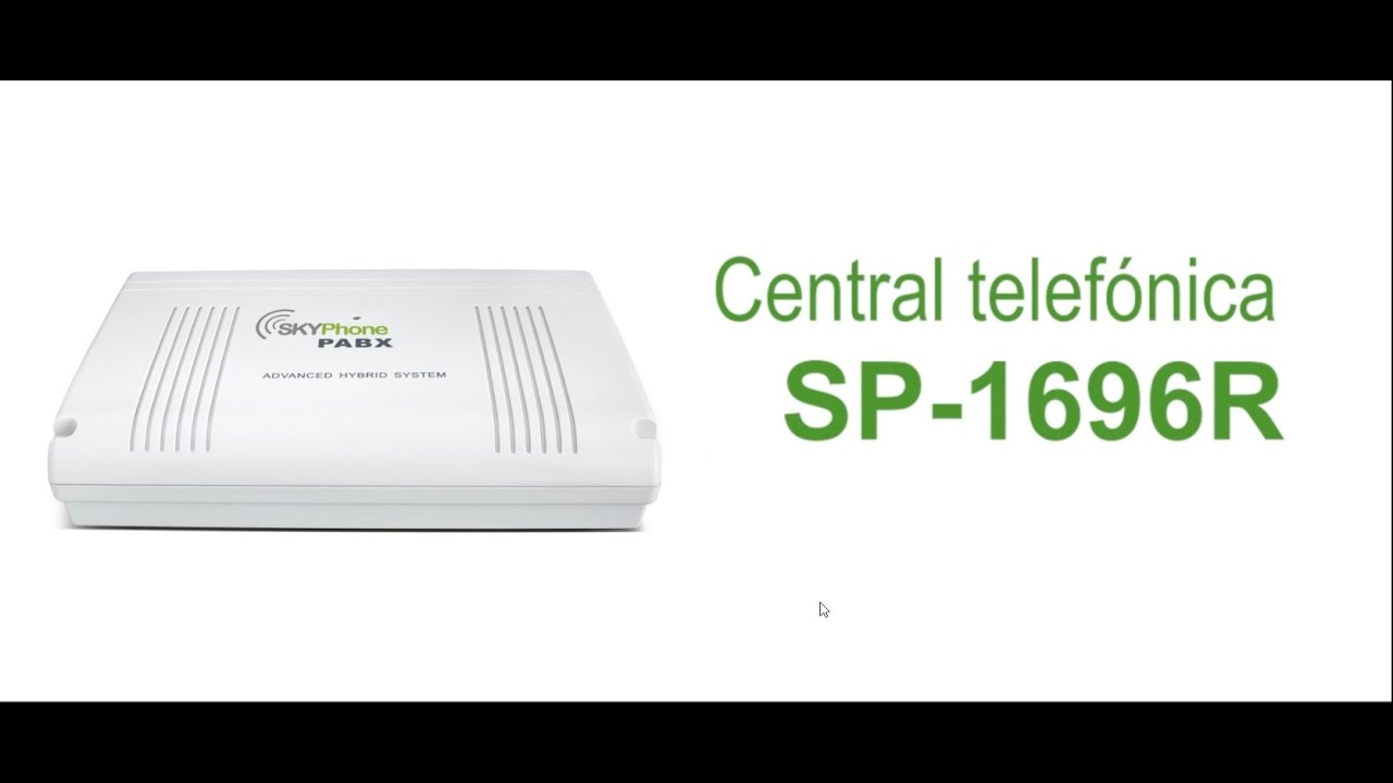 CENTRAL TELEFONICA SKYPHONE MODELO SP-1696R