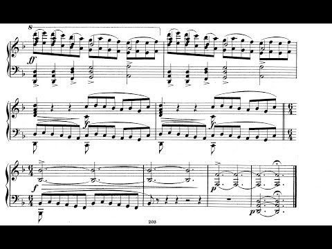 Anatoly Lyadov - Six Childrens Songs for Voice and Piano, Op. 22 [Score-Video]