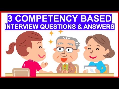 コンピテンシーに基づいた面接の質問と回答3つ!面接のコンピテンシーをどう答えるか! (3 COMPETENCY-BASED Interview Questions And Answers! How To ANSWER Interview Competencies!)
