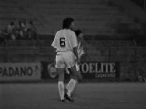 Casarano-LECCE 0 a 0 di Coppa Italia del 21 agosto 1991: IMMAGINI INEDITE DA BORDO CAMPO
