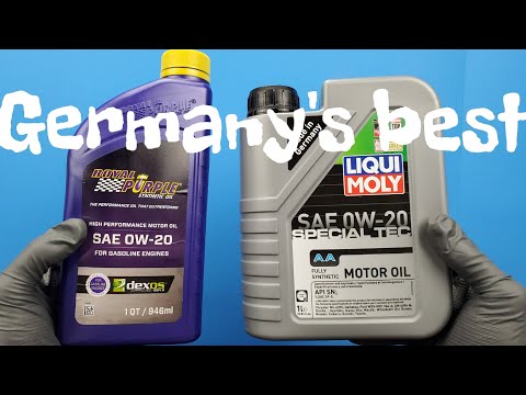 Best engine oil MADE IN GERMANY!!! Crushing America's best .