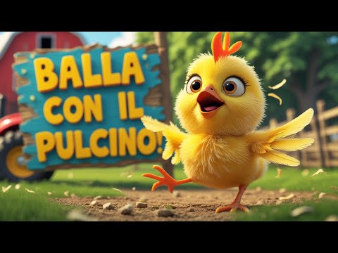 🎵 Canzoni per Bambini in Italiano | La Danza del Pulcino 🐥 | Video Animato Divertente e Educativo