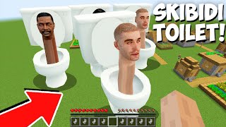 I found BIGGEST SKIBIDI TOILET ARMY in Minecraft ! NEW GIANT SKIBIDI TOILET ARMY !