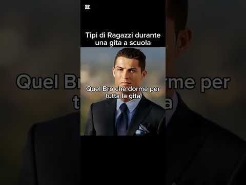 Tipi di Ragazzi durante una gita a scuola #soccer #football #subscribe