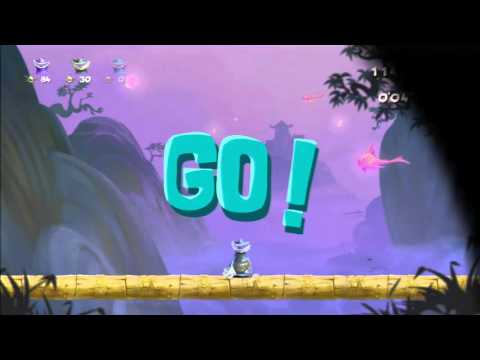 Rayman Legends Daily Challenge 20/3/16 - The Dojo - 11"32 (solo co-op)