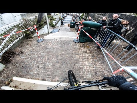 Tristan Botteram Winning Run at City Downhill Nijmegen 2019
