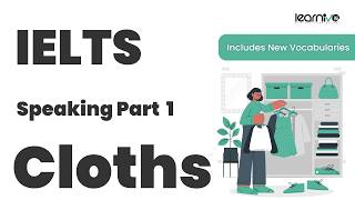 Clothes | IELTS Speaking Part 1 | Band 7–8+ Sample Answers & Vocabulary | Learnivo #ieltsspeaking