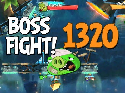 Angry Birds 2 Boss Fight 189! King Pig Level 1320 Walkthrough - iOS, Android