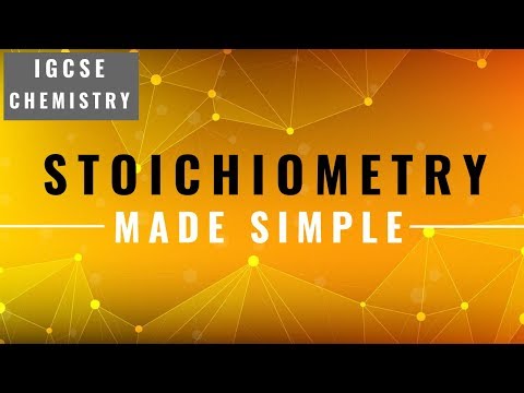 IGCSE CHEMISTRY REVISION [Syllabus 4] - Stoichiometry