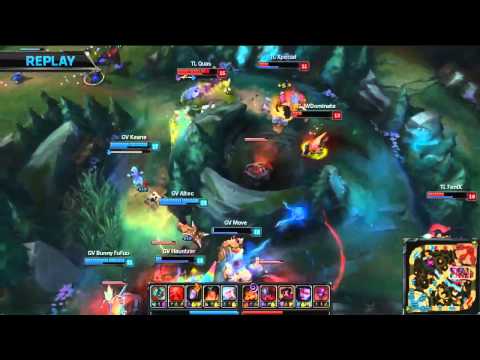 Gravity vs Team Liquid   League Of Legends NA LCS 2015 Summer W5D2
