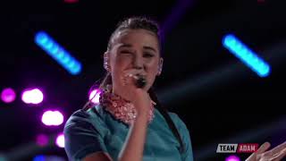 The Voice 2017 Hanna Eyre   Live Playoffs  &#39;Skyscraper&#39;