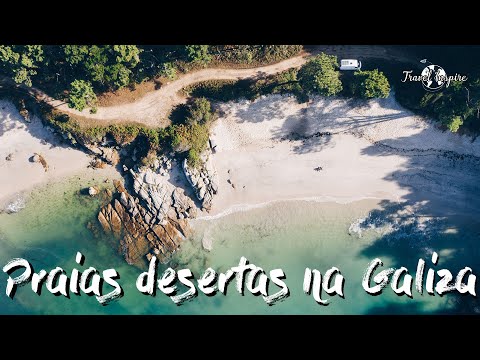 Descobrimos praias desertas na Galiza | Van Life Espanha