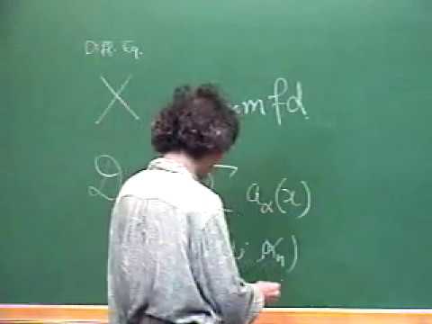 Workshop on Contemporary Mathematics - Quantization of contact manifolds