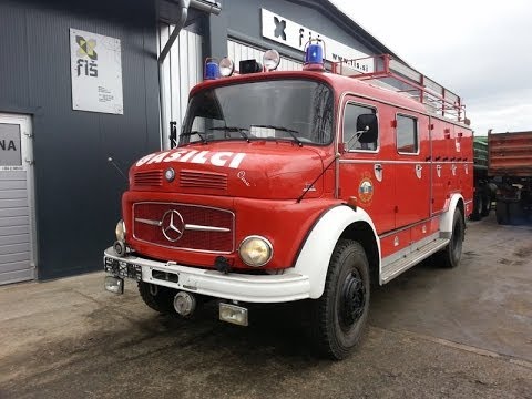 Mercedes Benz 1113 4x4 firefighter FIŠ trucks&vans