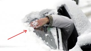 How to open a frozen car door in 1 minute