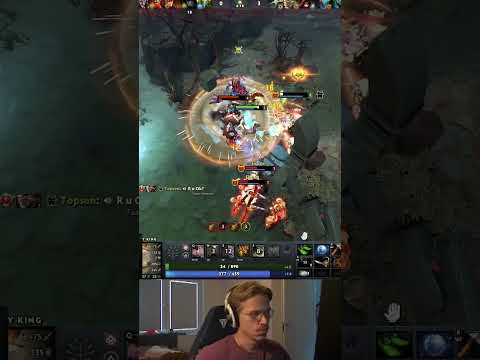 TOPSON OUTPLAYED ENEMIES' GANK IN DOTA 2 #dota2 #gamer #gaming #outplay #twitch