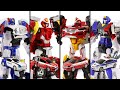 HelloCarBot S09 PentaStormX Returns New Ace RescueX And Fron PoliceX Vehicles Transformation