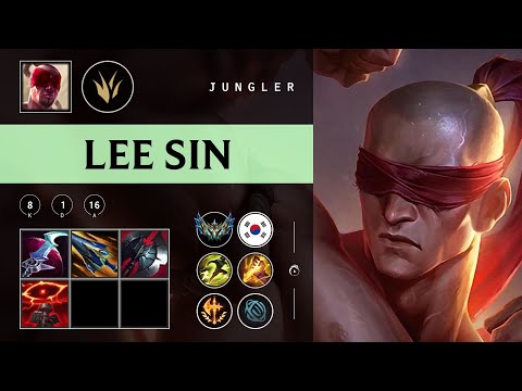 Lee Sin Jungle vs Master Yi - KR Challenger Patch 25.23