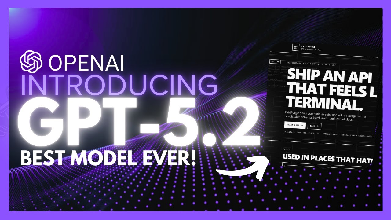 GPT 5.2: World BEST AI Model! Beats Gemini 3.0 + Opus 4.5! (Fully Tested)