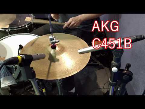 AKG C451B VS BEHRINGER B-5