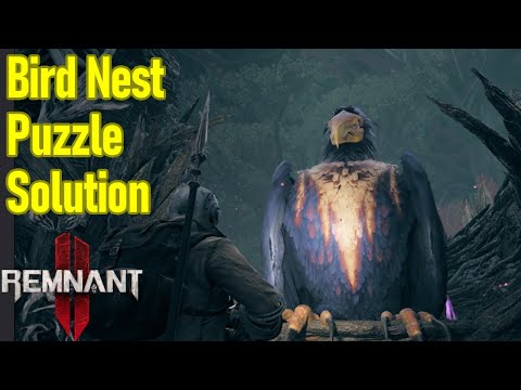 Remnant 2 bird nest secret puzzle solution in Yaesha worlds, faithless thicket and far woods