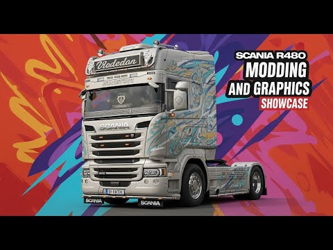 Euro Truck Simulator 2 | ETS2 1.56 | Scania R480 V8 | Kässbohrer Trailer | 4K