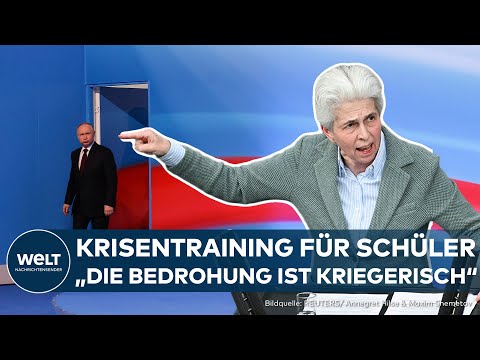 Video Thumbnail: ZIVILSCHUTZ: Bedrohung durch Russland ist „kriegerisch“ | FDP will Schüler auf Krisen vorbereiten
