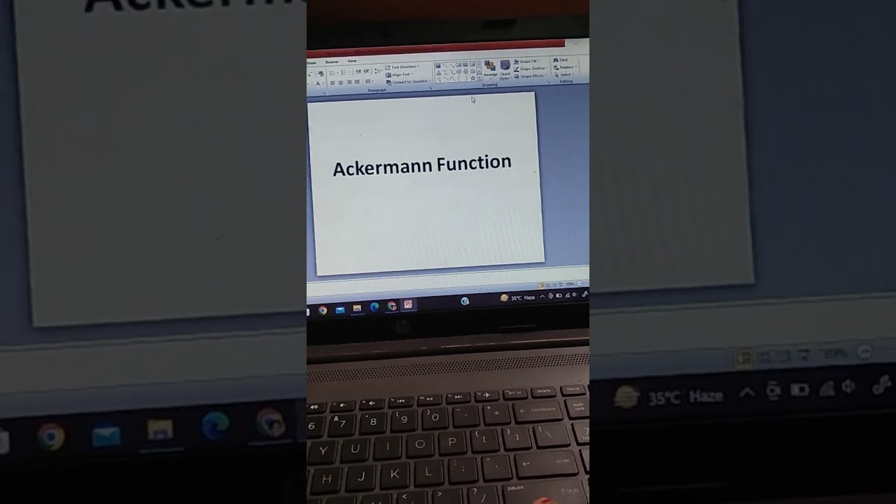 Recursion ppt created by me.