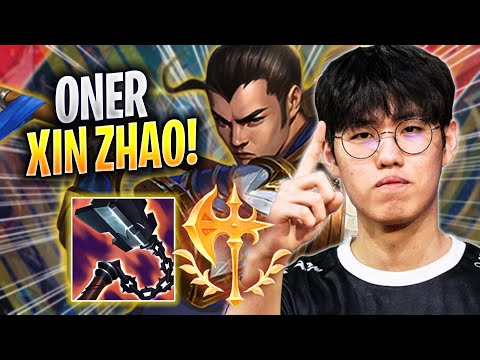 ONER IS SO GOOD WITH XIN ZHAO! - T1 Oner Plays Xin Zhao JUNGLE vs Nidalee! | Season 2023
