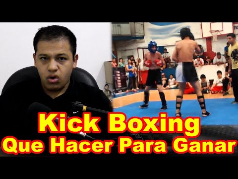 Lo Que Debes Hacer en tu Primer Torneo de Kick Boxing Para Ganar