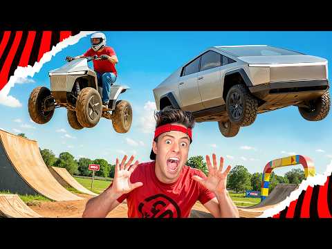 CYBERTRUCK VS QUADTRUCK!