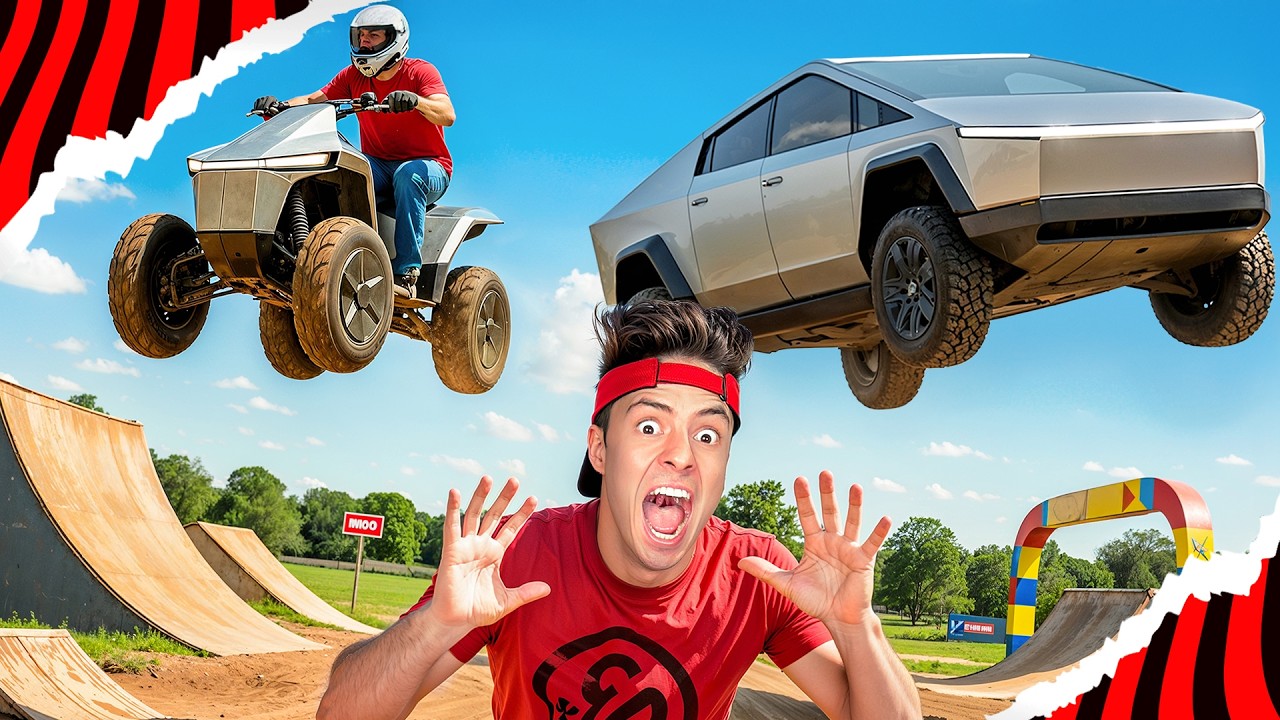 CYBERTRUCK VS QUADTRUCK!