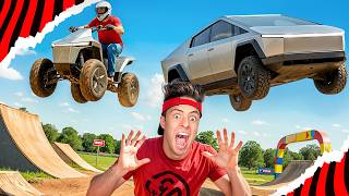 CYBERTRUCK VS QUADTRUCK!