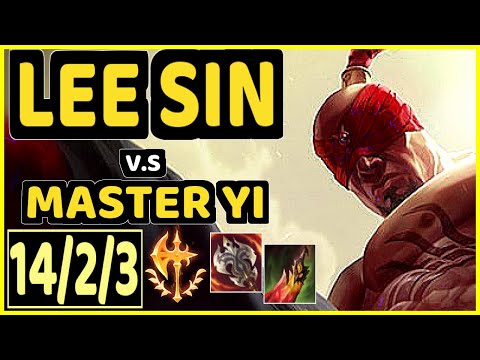 4LAN (LEE SIN) vs MASTER YI - 14/2/3 KDA JUNGLE GAMEPLAY - BR Ranked MASTER
