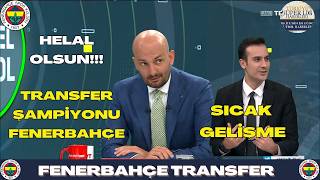 DORUK TECİMER FENERBAHÇE 'DEKİ SICAK TRANSFER GELİŞMESİNİ AÇIKLADI