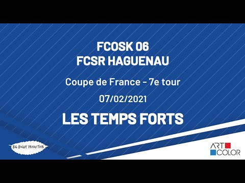 Résumé : FCOSK06 1 - 2 FRH - 7ème tour de Coupe de France
