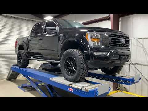 2021 F150 with BDS 4” lift Fox SR Coilover