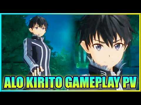 『SAOFD』ALO Spriggan Kirito Arrives in Sword Art Online Fractured Daydream! #SAOFD #Anime
