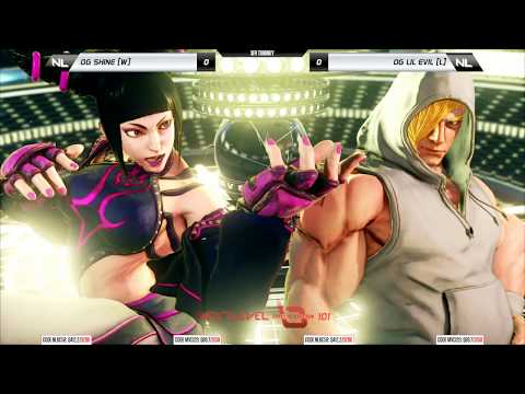 NLBC v.101 - SFVAE GRAND FINAL - OG Shine (Juri) vs Lil Evil (Ed)  [1080p/60fps]