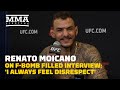 Renato Moicano Talks F-Bomb Filled Interview: ‘I Always Feel Disrespect’  | UFC 281 | MMA Fighting