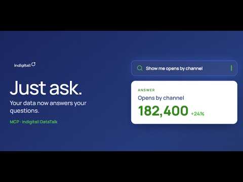 Just Ask Your Data: indigitall MCP + DataTalk