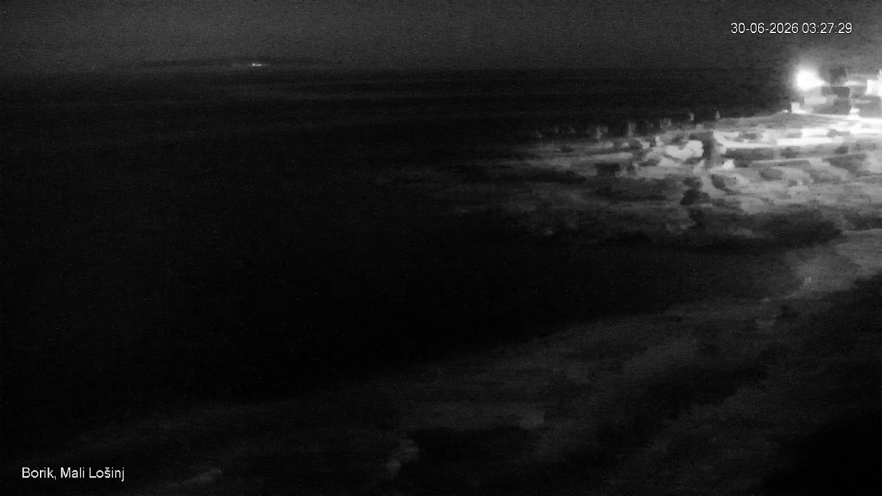 Live webcam view of Playa de Borik, cala del Adriático