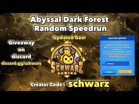 Hunt Royale ABYSSAL DARK FOREST run with random 3.37