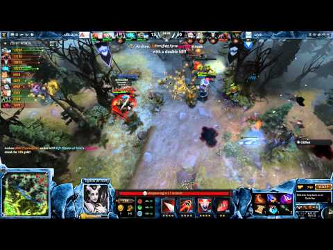 TI5 Wild Card: MVP Phoenix vs Team Archon 2nd map Highlights