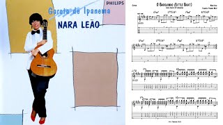 &quot;O Barquinho&quot; - Nara Leão (Jazz/Bossa Guitar Transcription)